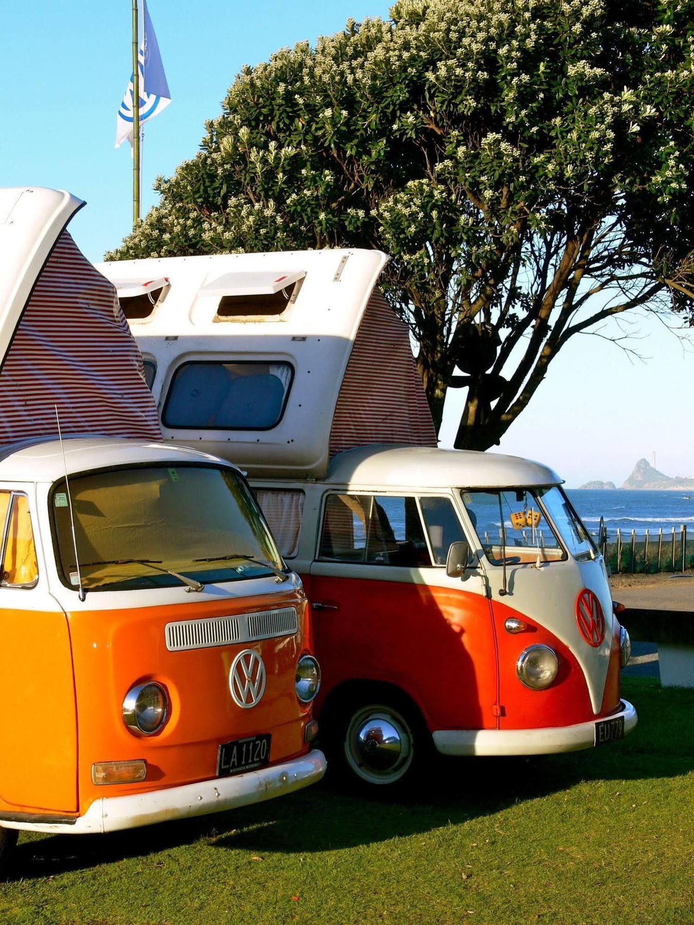Oakura Beach Holiday Park Exterior foto